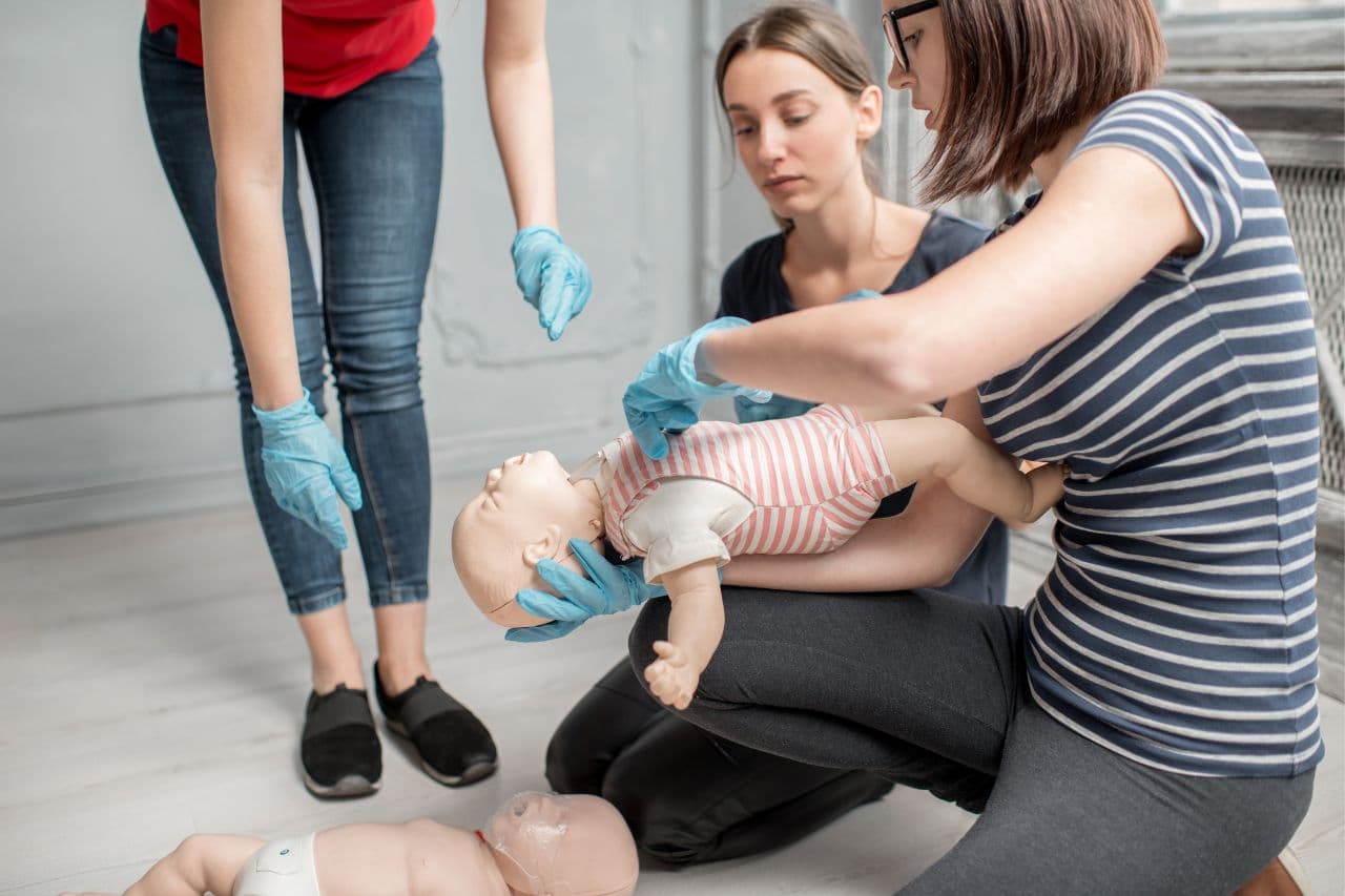 Hands-on first aid training